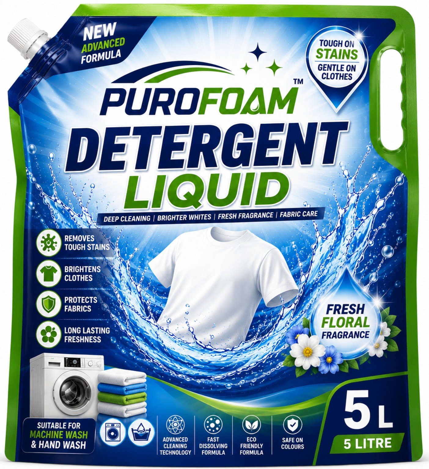 PuroFoam Detergent Liquid 5 Litre pack